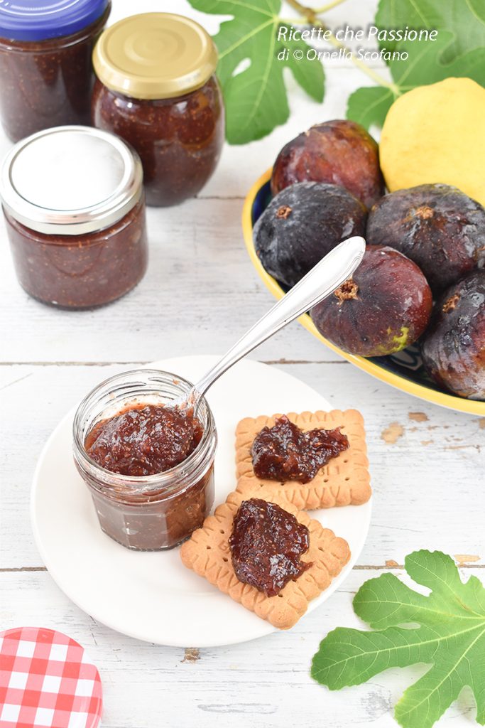 fig jam with little sugar