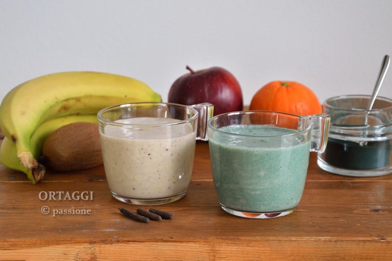 Homemade Smoothies with Hand Blender