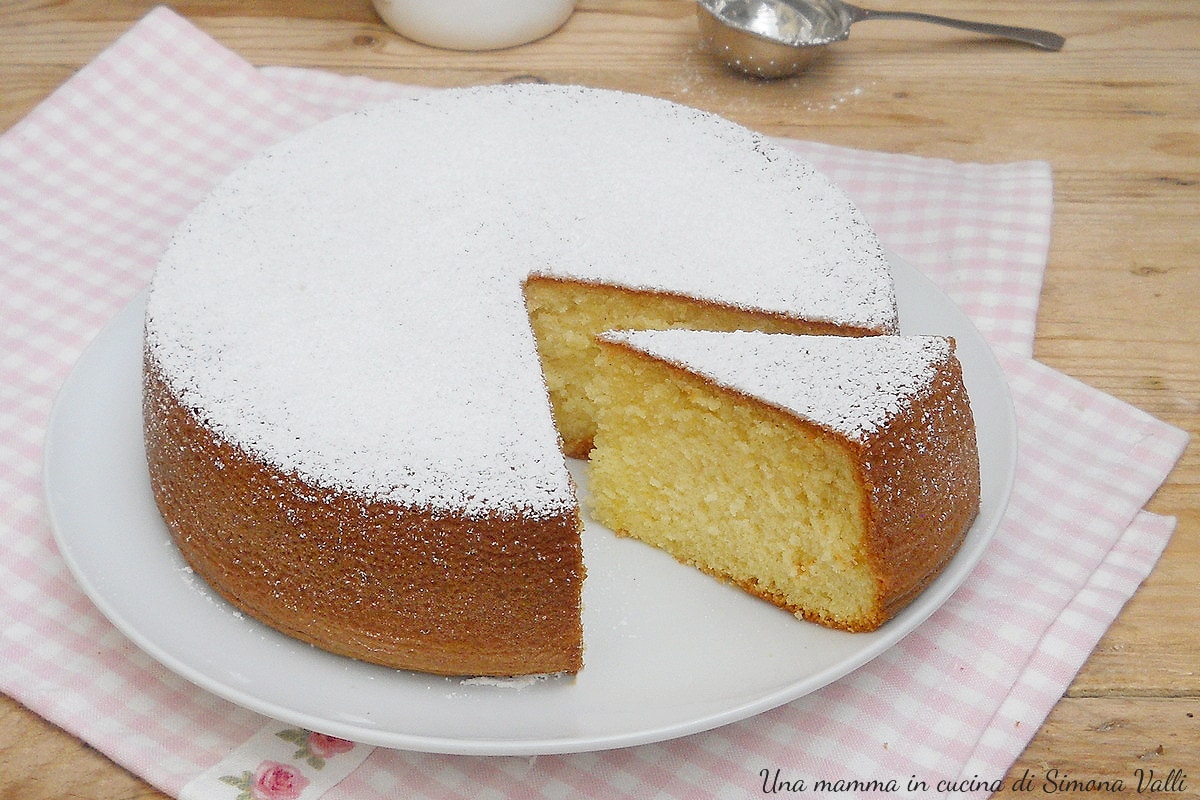 Hot Milk Sponge Cake