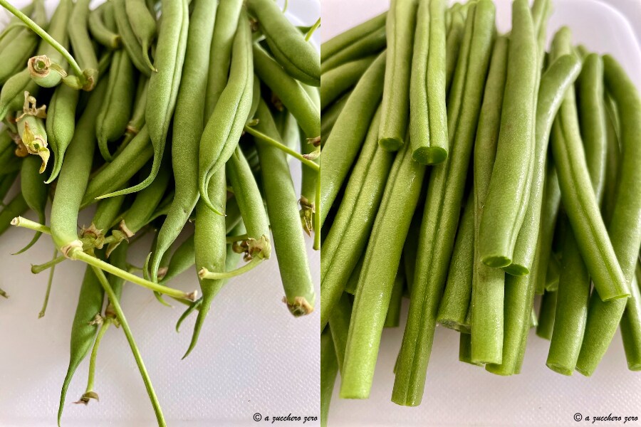 how to clean green beans