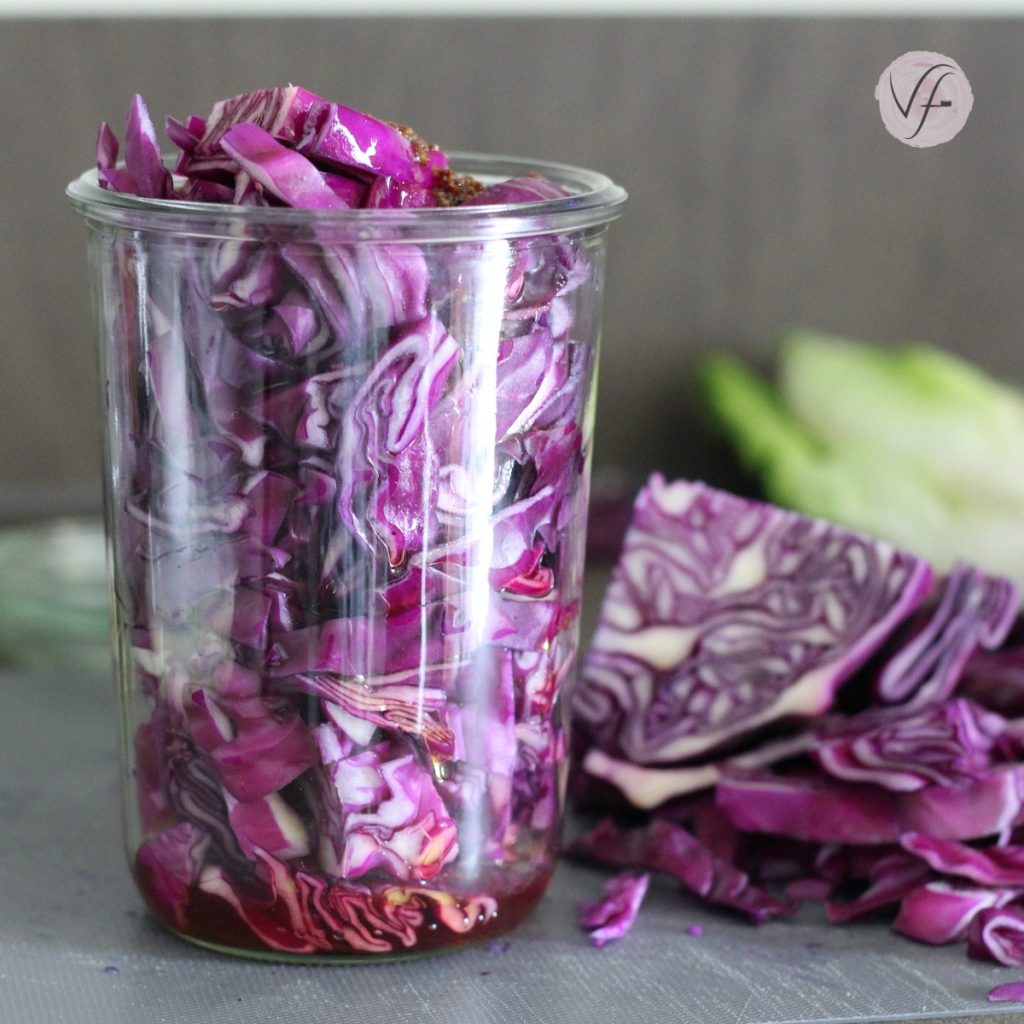 how to cook red cabbage in a jar