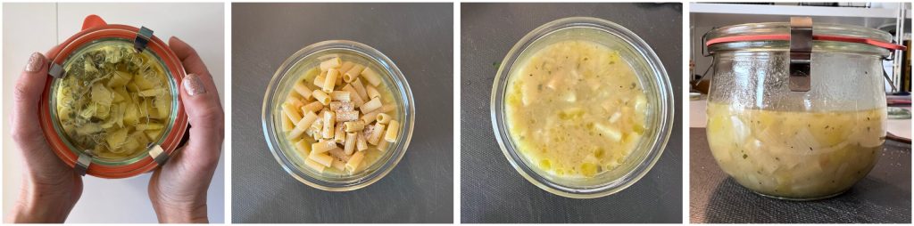 how to make pasta in jar cooking