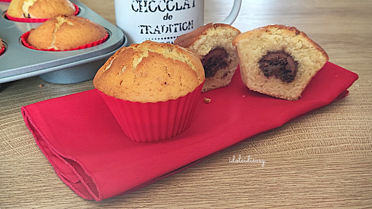 Chocolate Heart Muffins
