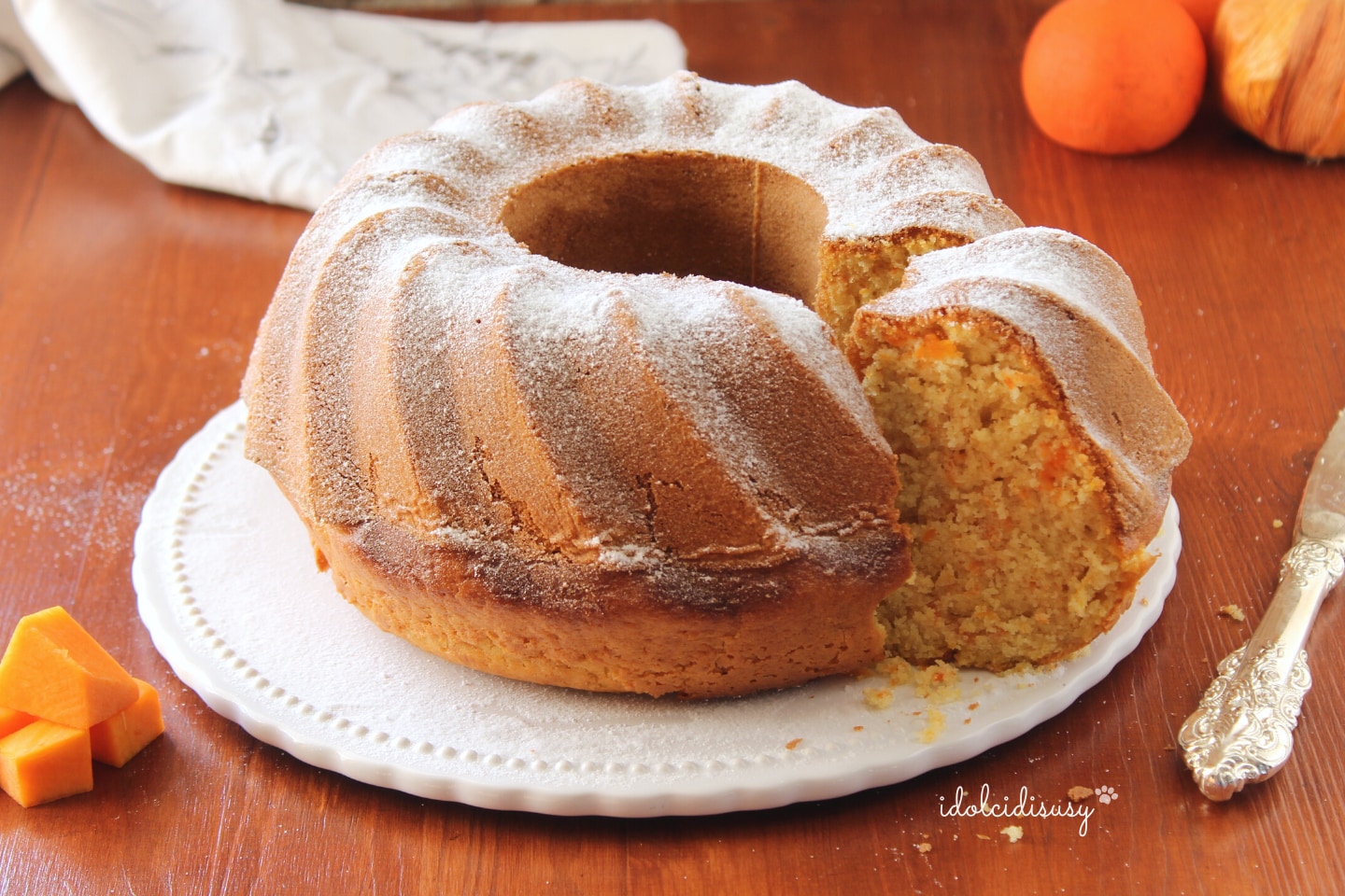 Pumpkin Cake Without Butter