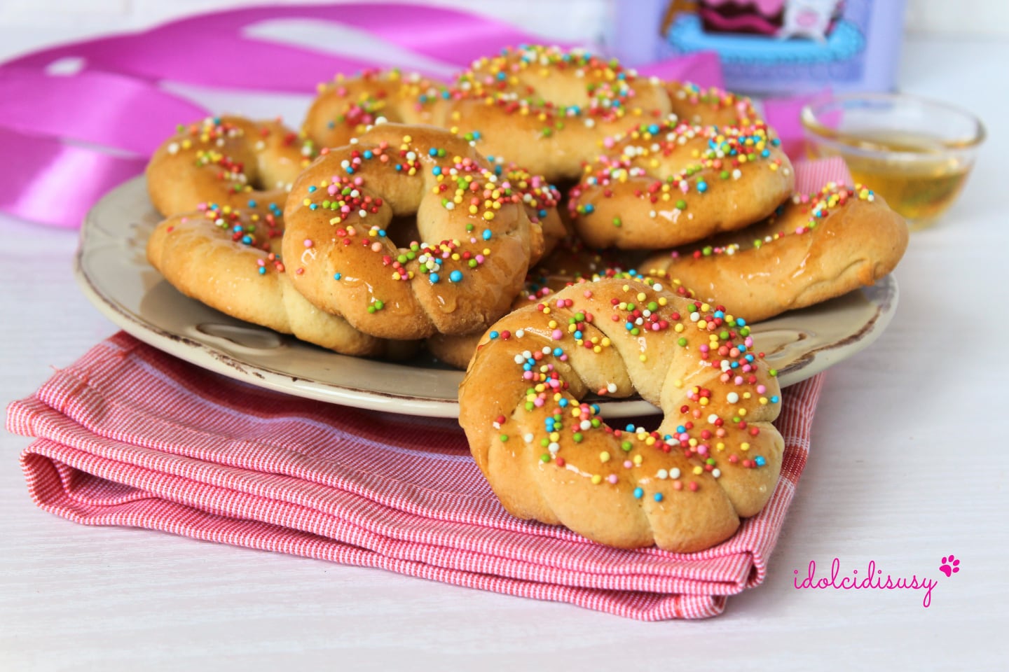 Easter Honey Rings