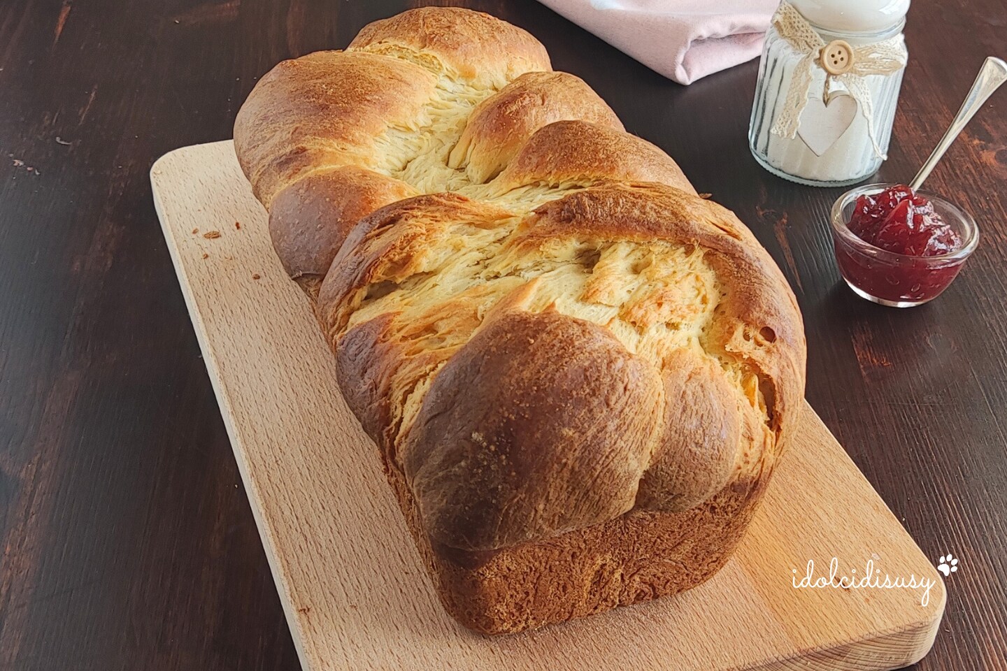 Brioche Bread with Sourdough Starter