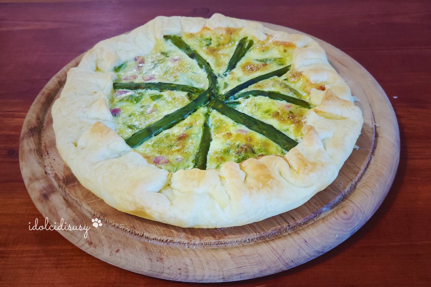 Savory Asparagus Tart