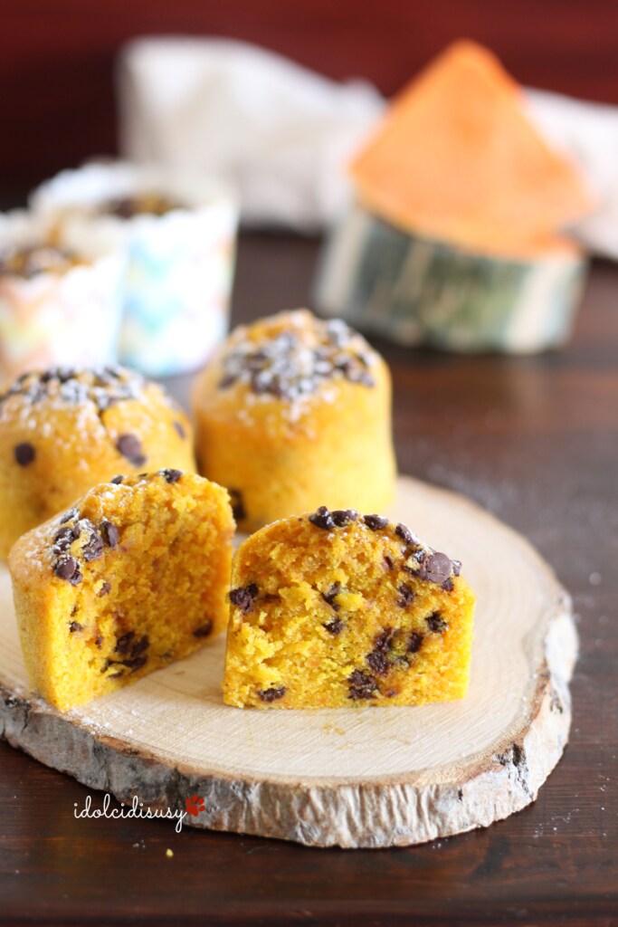 idolcidisusy Pumpkin and Chocolate Chip Muffins