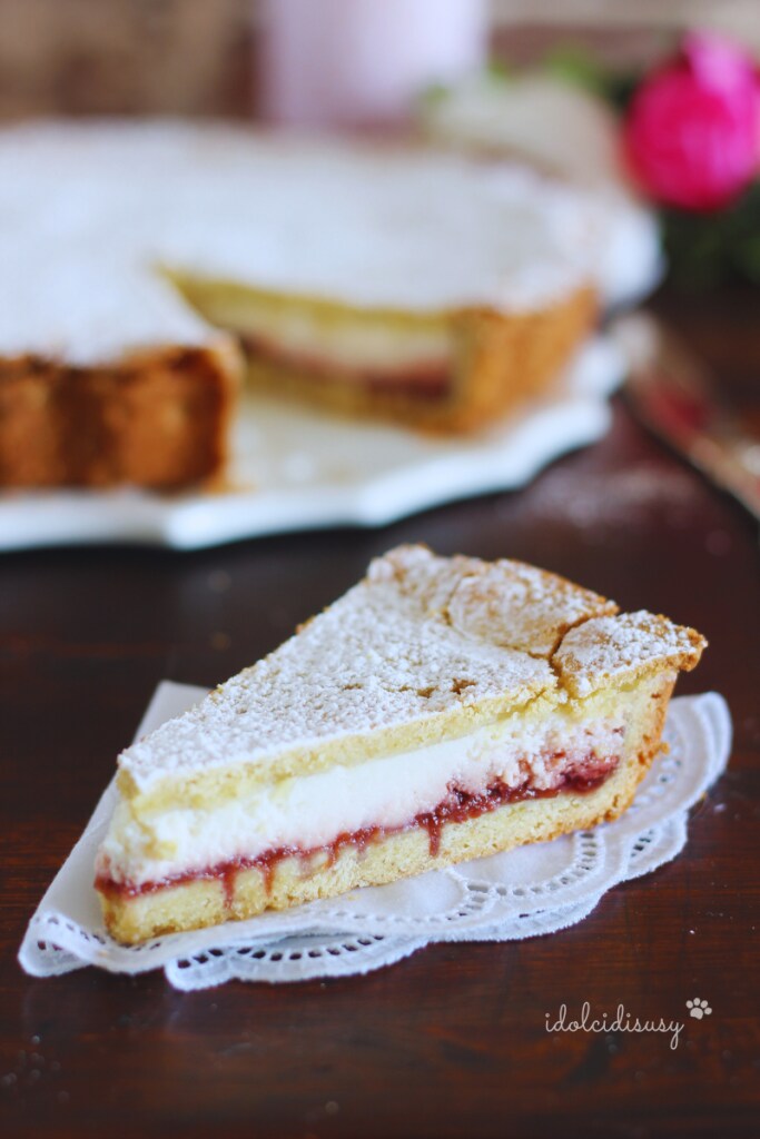 idolcidisusy ricotta and sour cherry tart
