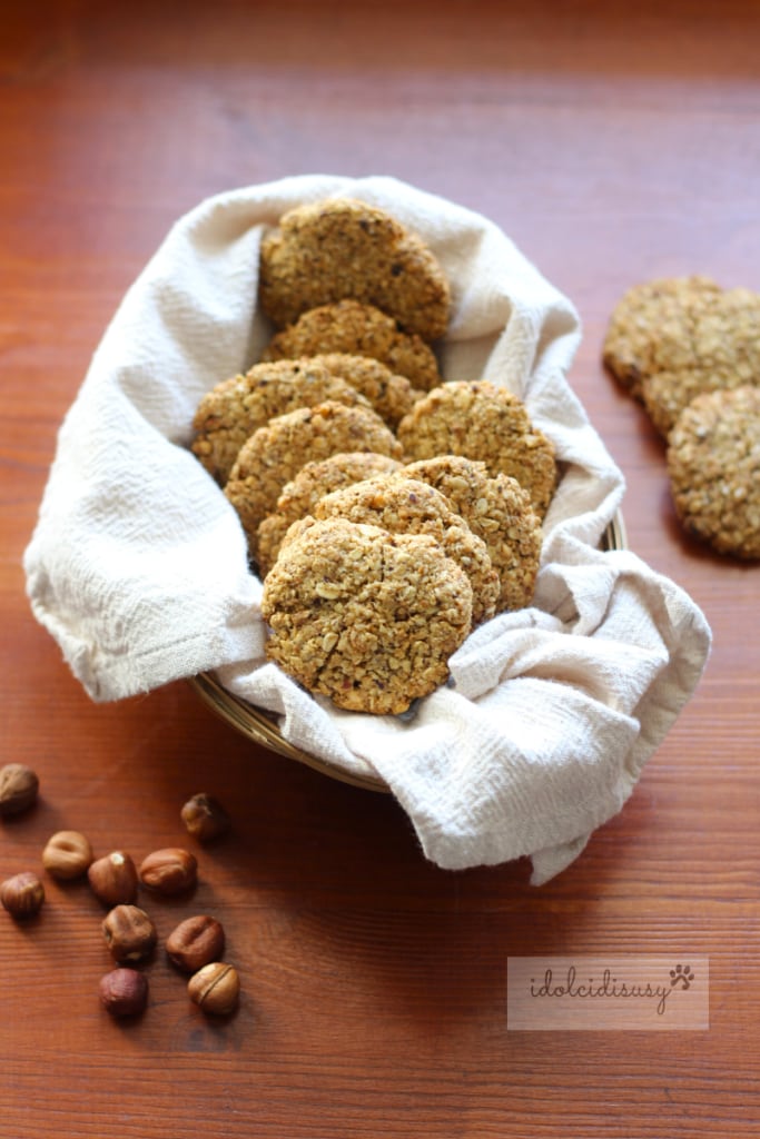 idolcidisusy hazelnut cookies with oat flakes