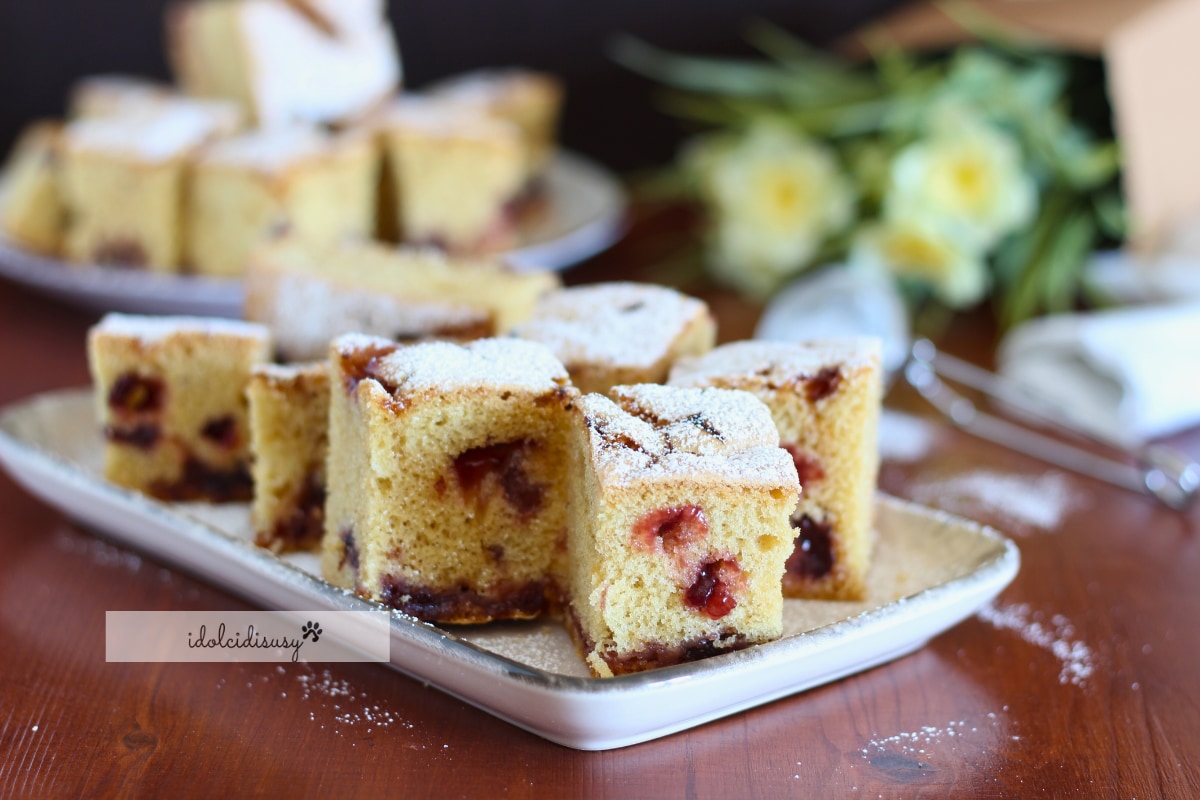 Soft Cake with Jam