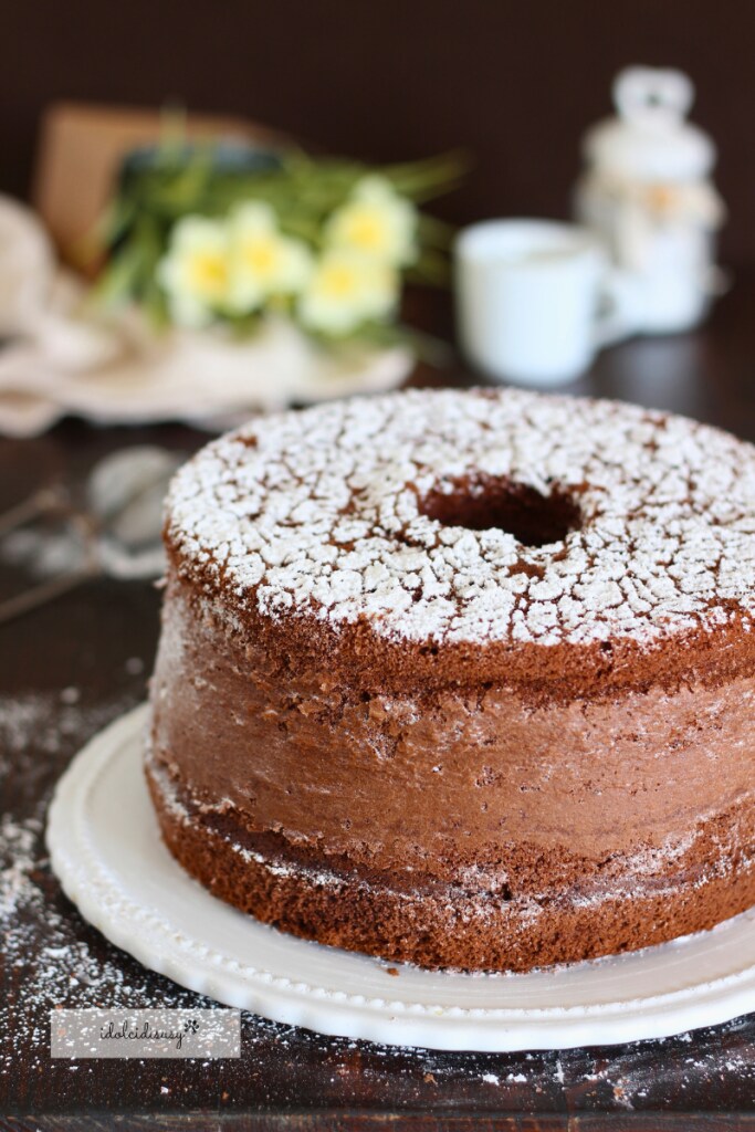 idolcidisusy Soft Chocolate Chiffon Cake