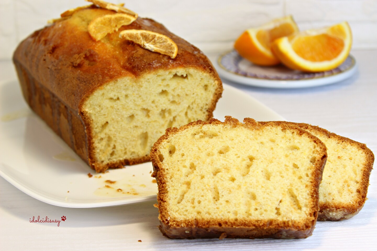 Soft Orange Pound Cake