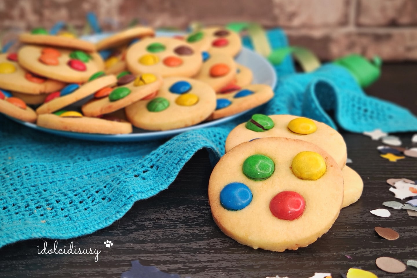 Carnival Harlequin Cookies