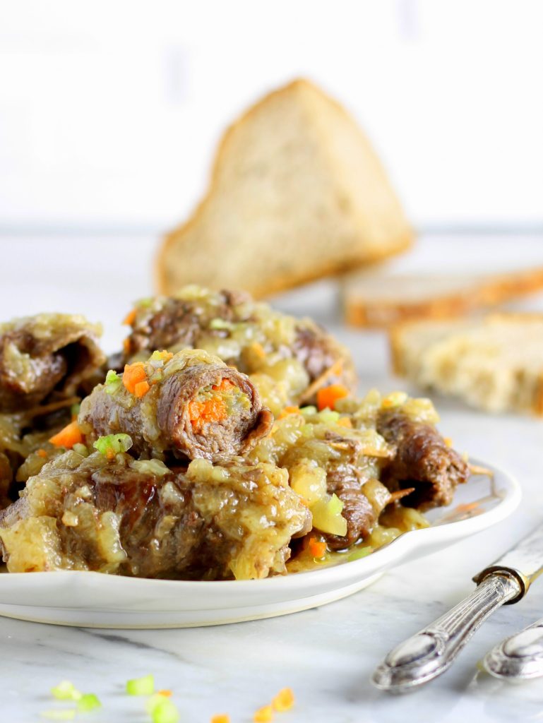 Beef Rolls in Pressure Cooker