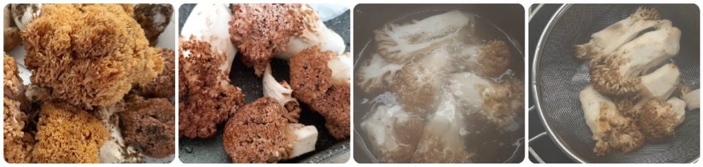 Floured and Fried Mushrooms