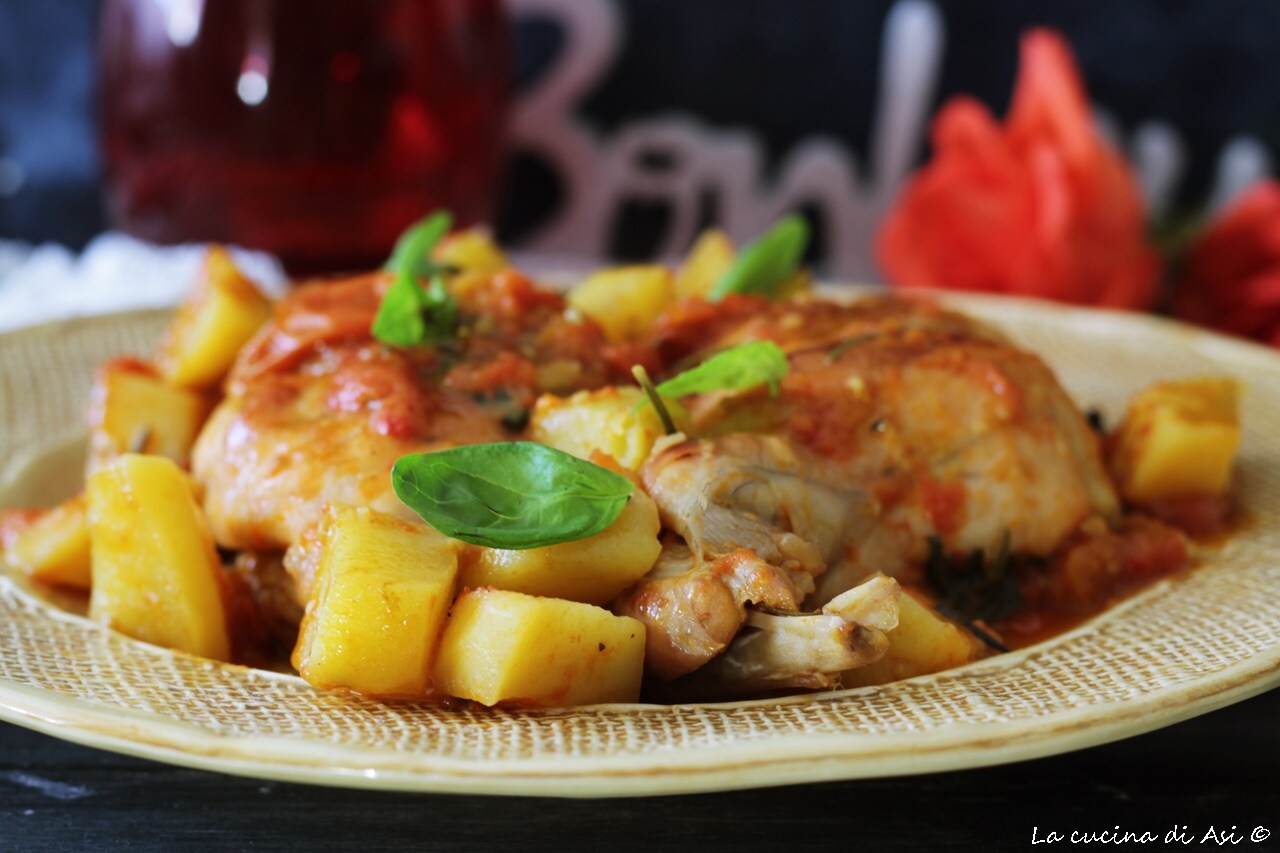 Ischian Rabbit with Potatoes
