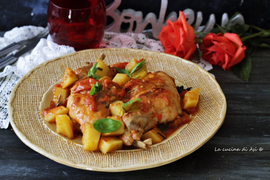 Ischian rabbit with potatoes