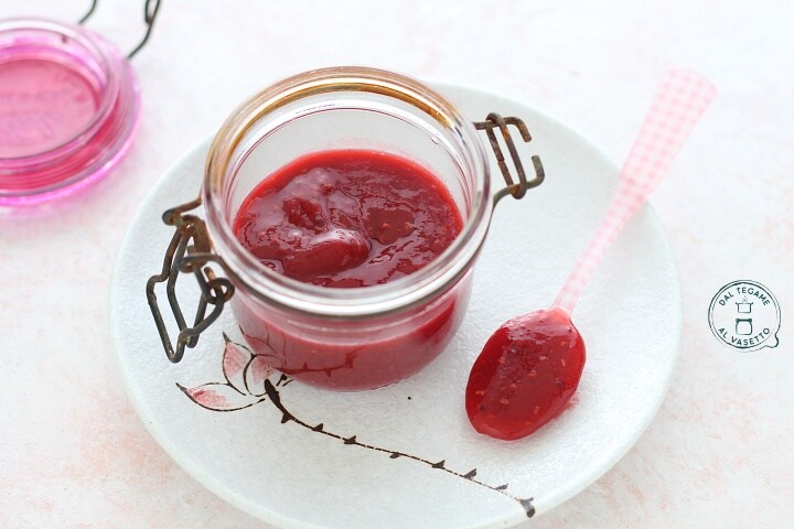 Jar-cooked Raspberry Coulis
