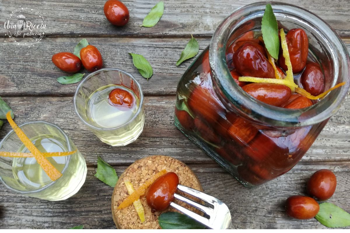 Jujubes in Grappa