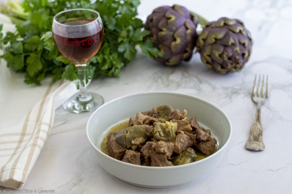 lamb and artichokes