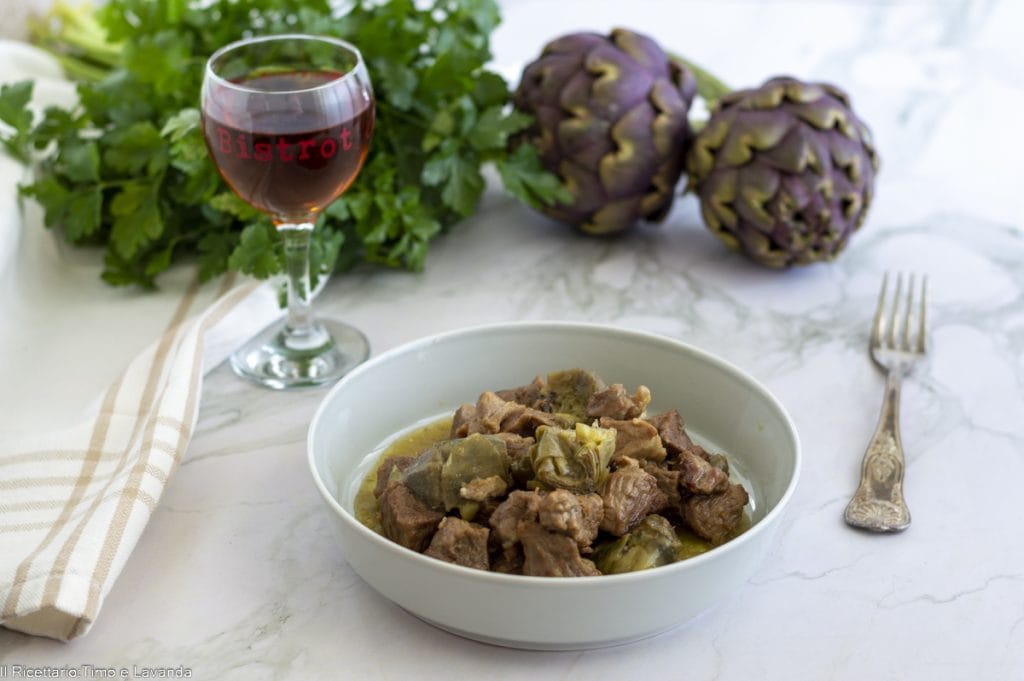 lamb and artichokes