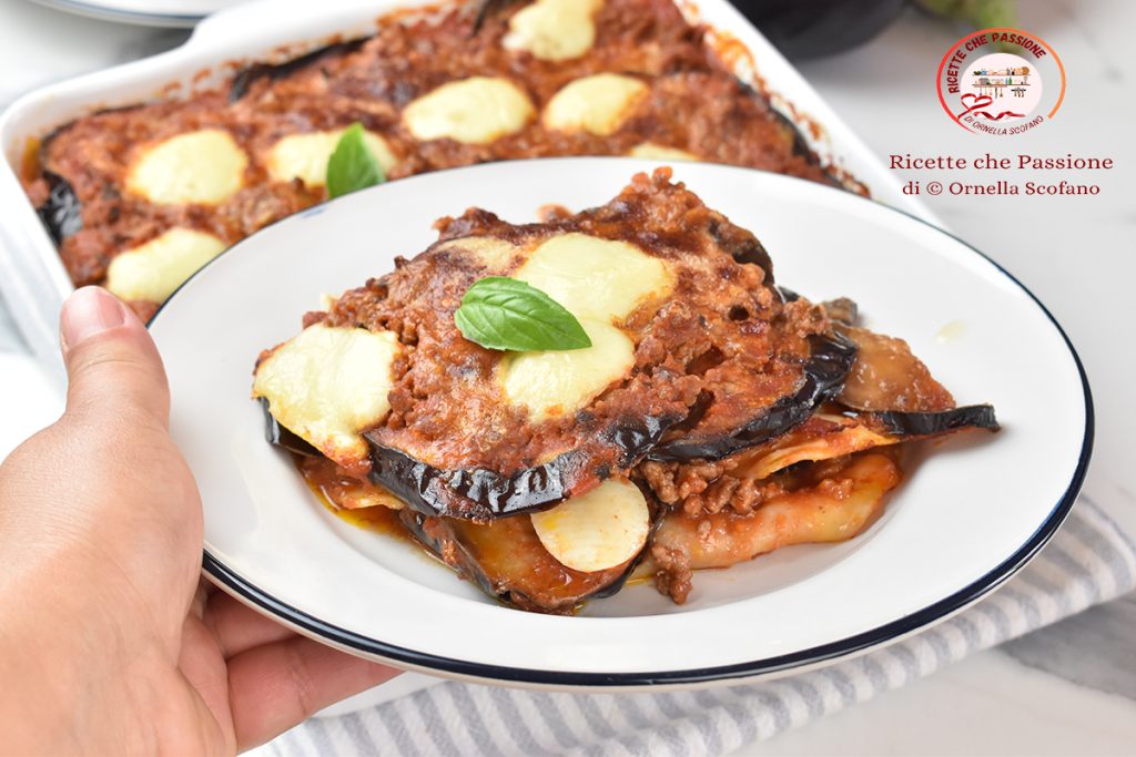recipe lasagna with eggplant and meat sauce