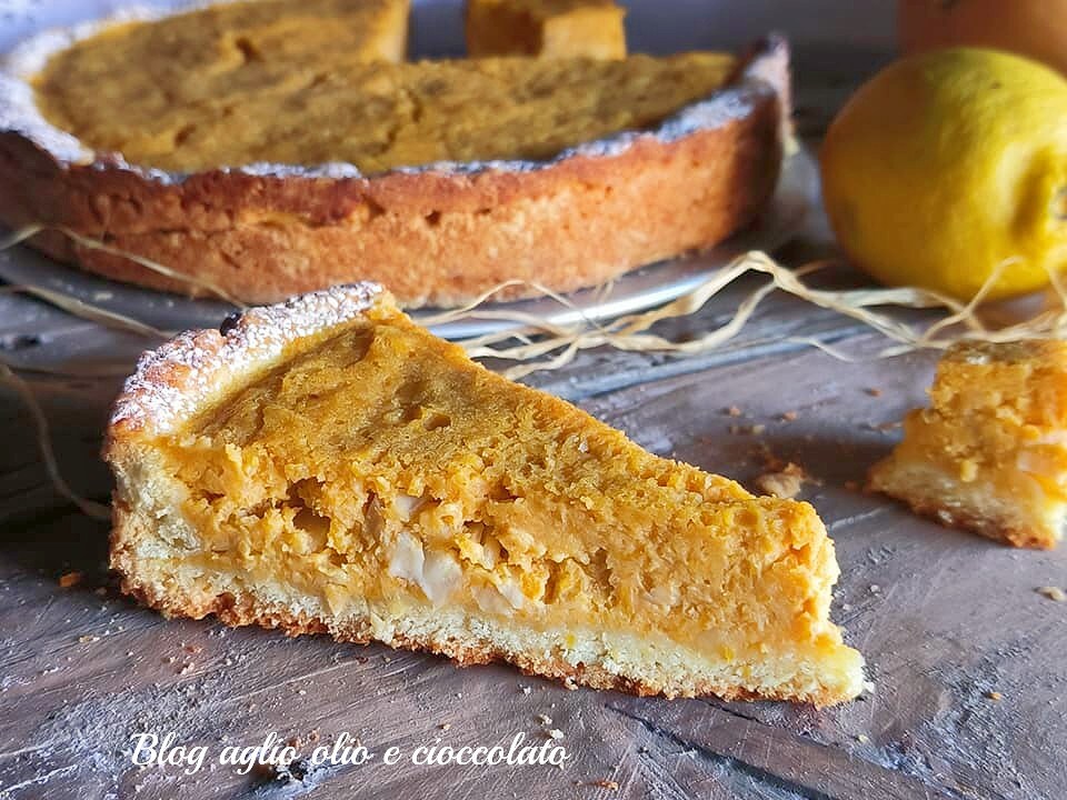 LEMON AND PUMPKIN TART