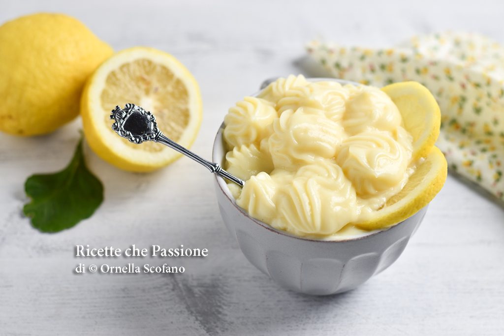 homemade lemon custard