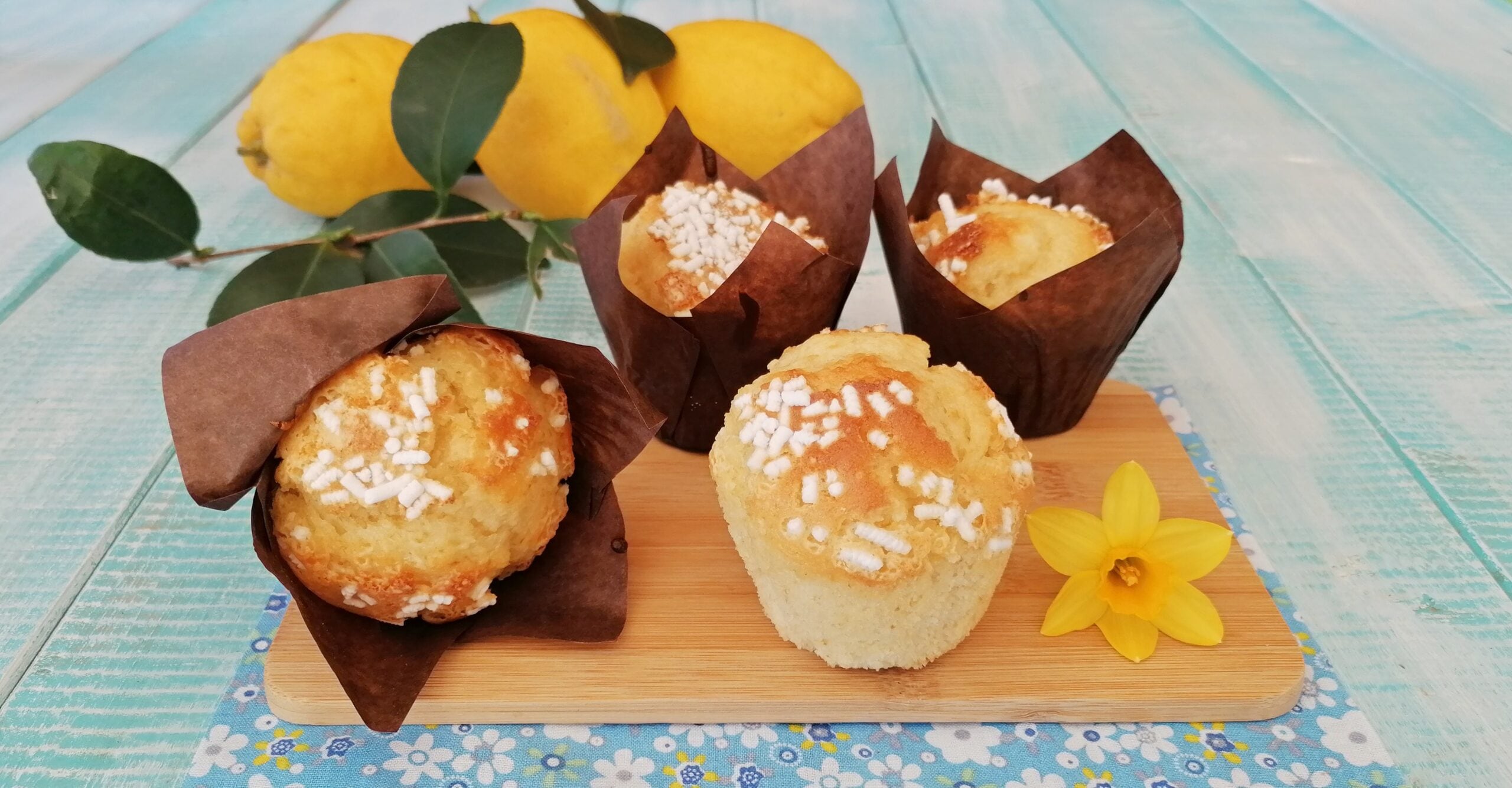 SUPER SOFT AND FRAGRANT LEMON MUFFINS