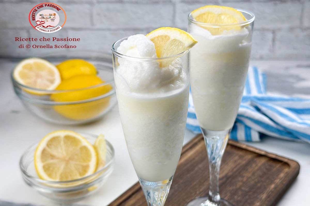 Lemon Sorbet Without Ice Cream Maker