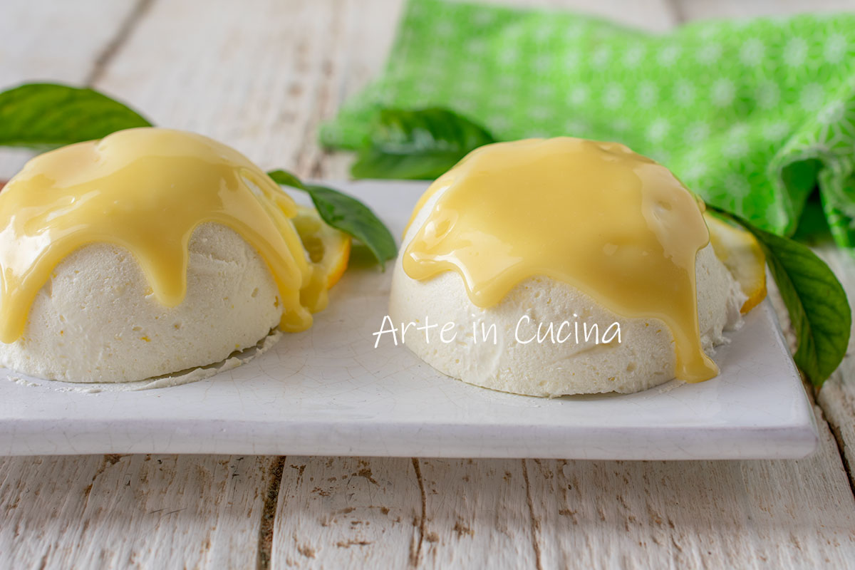 Lemon and White Chocolate Semifreddo Cupcakes