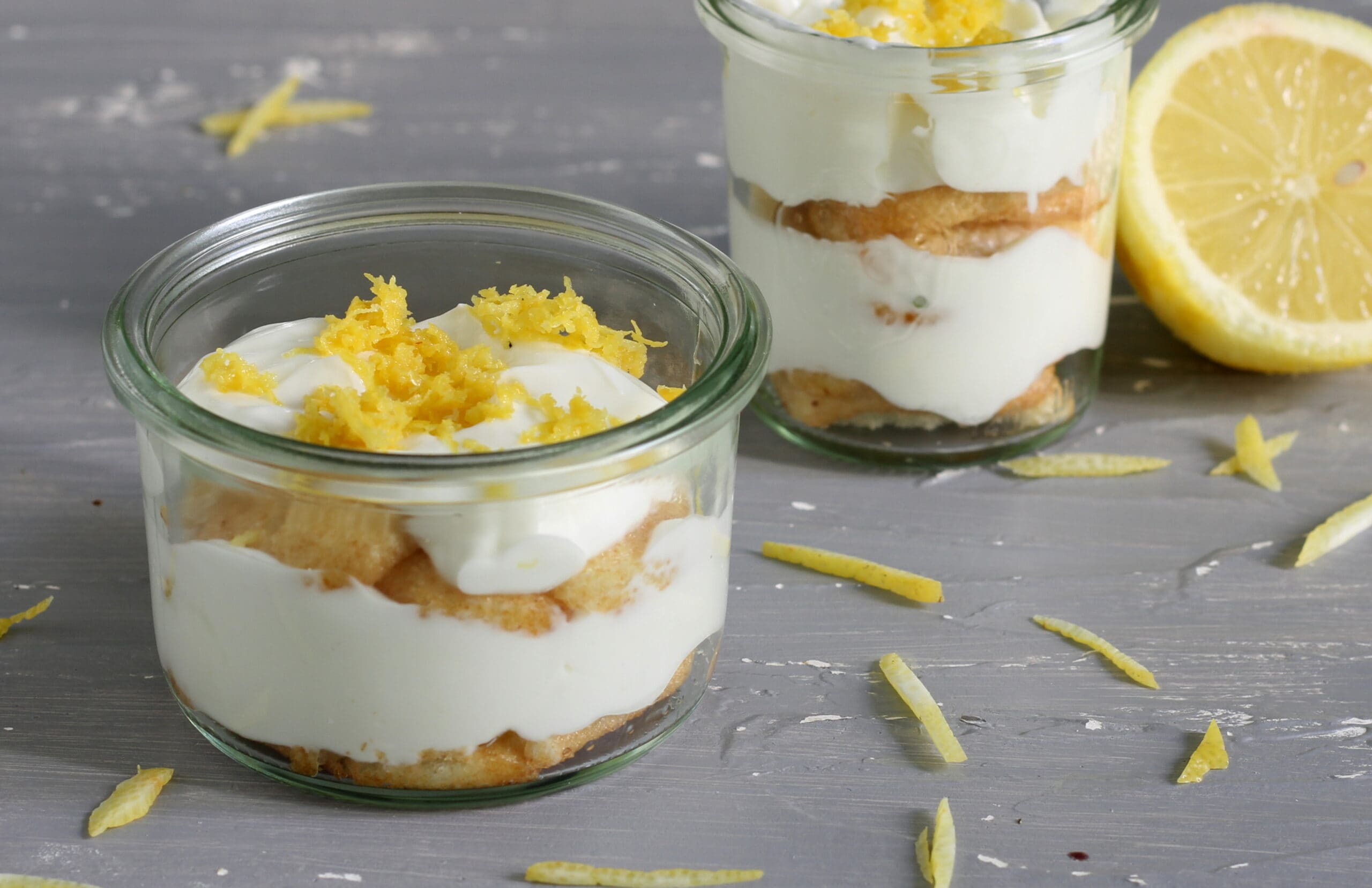 Yogurt and Lemon Tiramisu