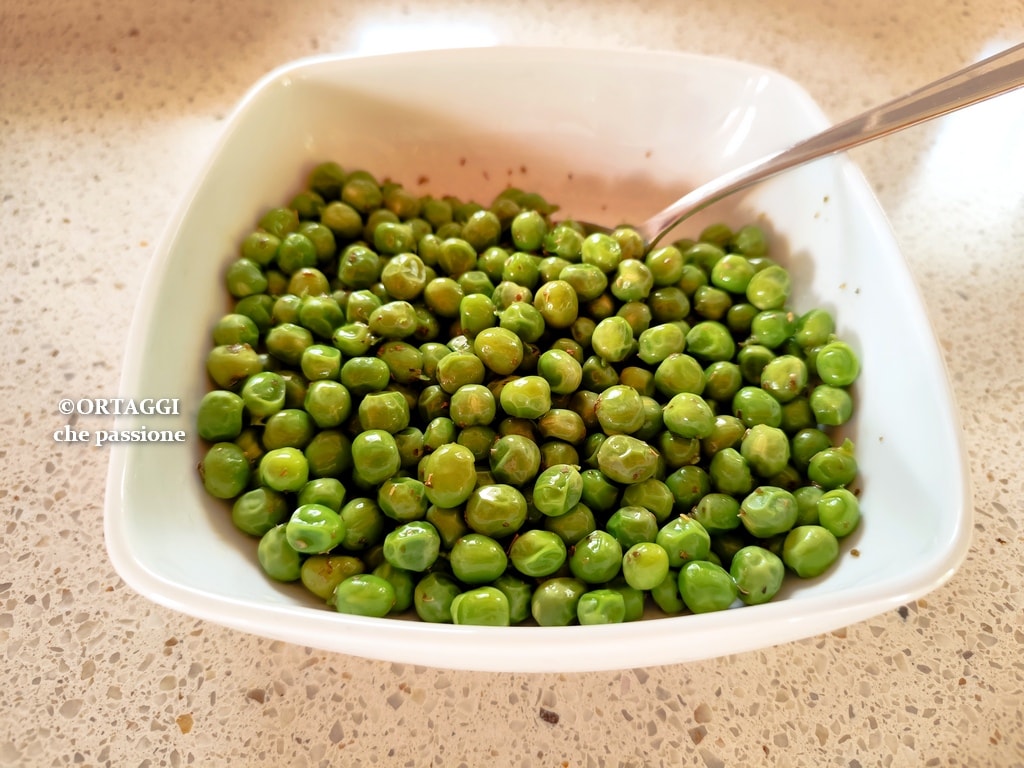 Pea Side Dish – Fresh or Frozen