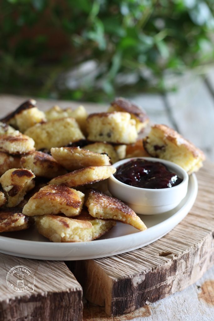 Austrian sweet omelette without sugar