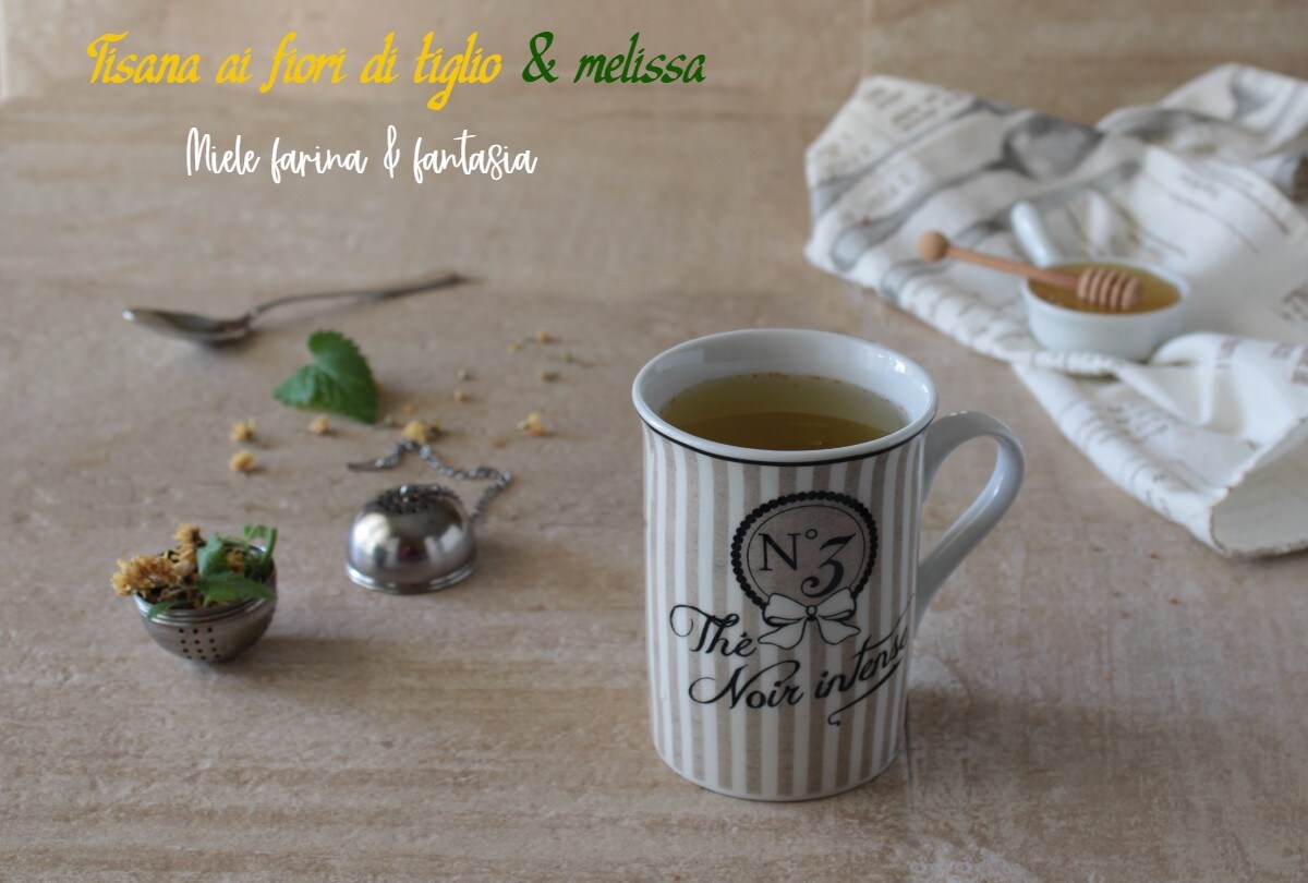 Linden Flower and Lemon Balm Herbal Tea