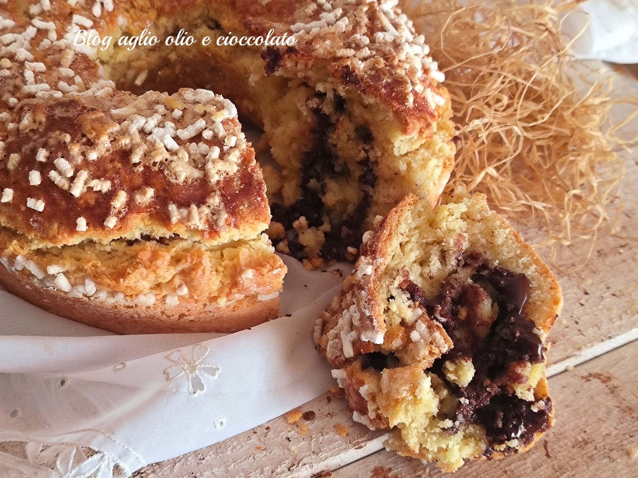MARCHIGIAN DONUT CAKE WITH NUTELLA HEART: A SOFT AND DELICIOUS DESSERT
