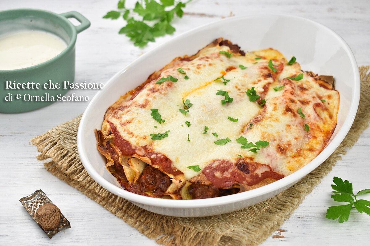 Meat Cannelloni with Crepes or Crespelle