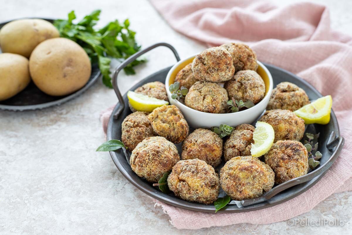 Meat and Potato Meatballs