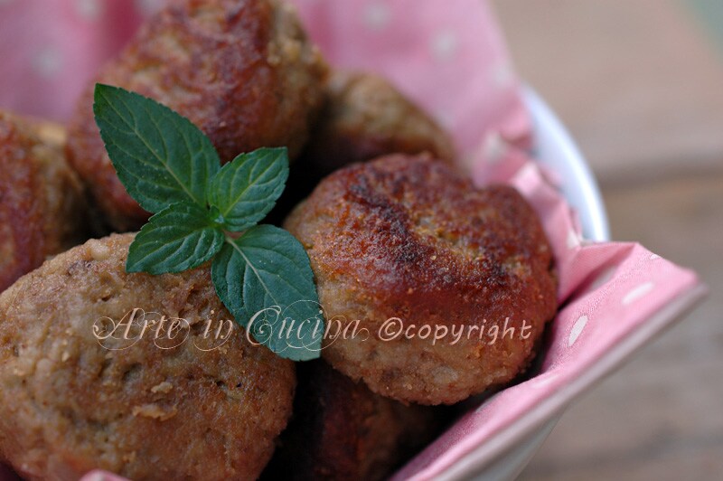 Easy and Fast Eggplant Meatballs