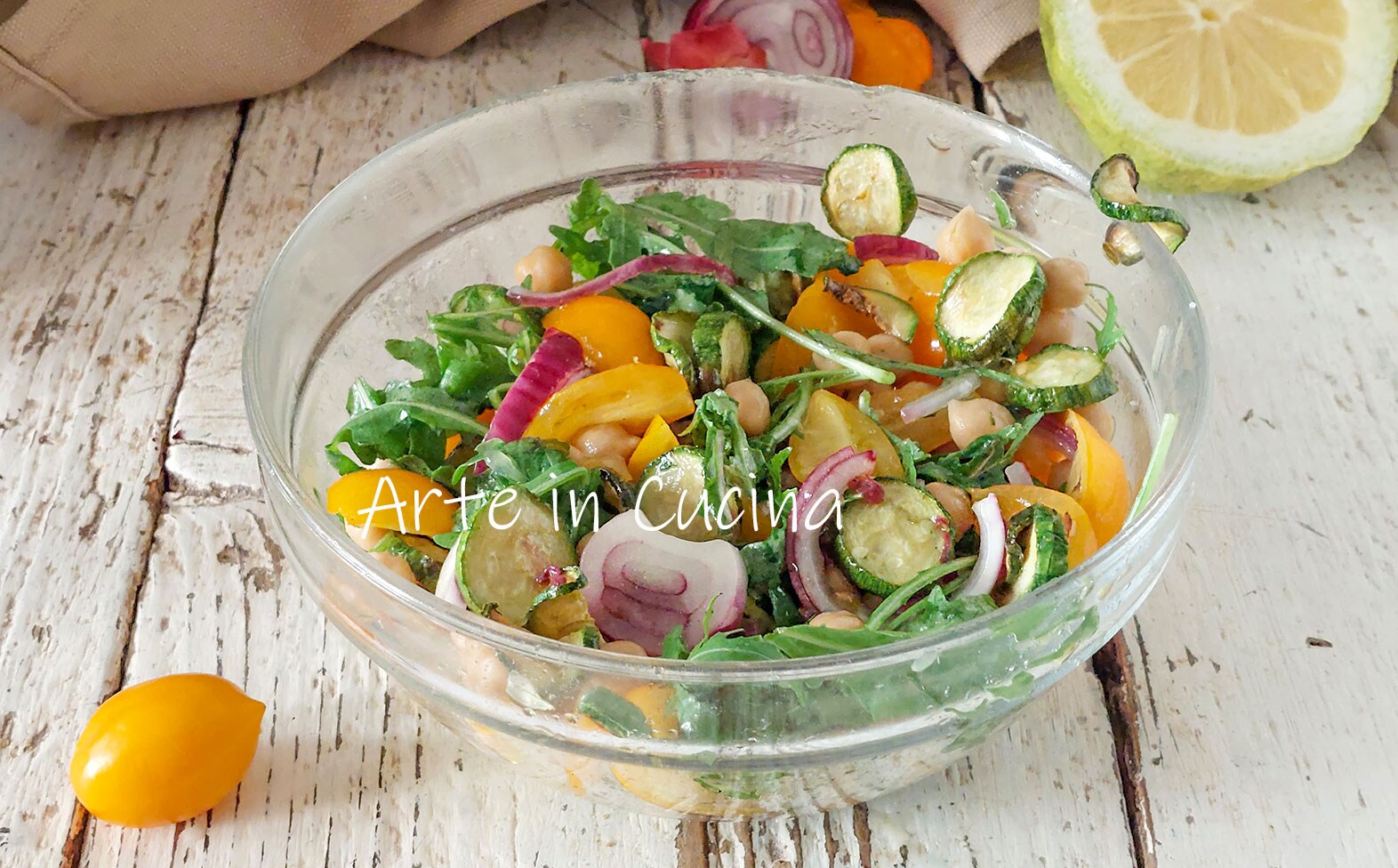 MEDITERRANEAN CHICKPEA SALAD