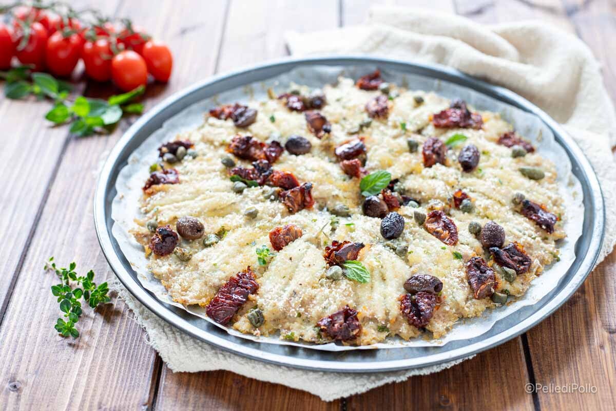 Mediterranean-Style Baked Anchovies