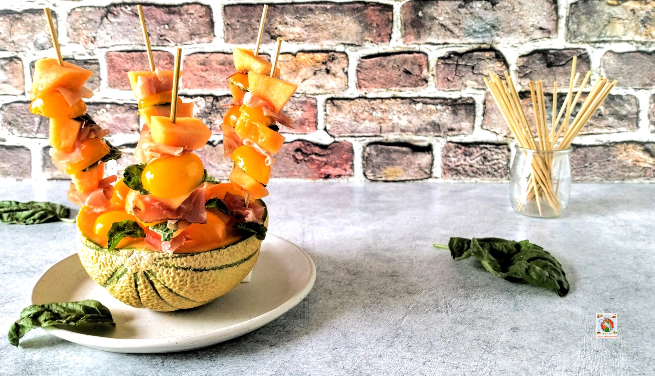 Melon and Speck Skewers: the Fancy and Scenic Summer Appetizer