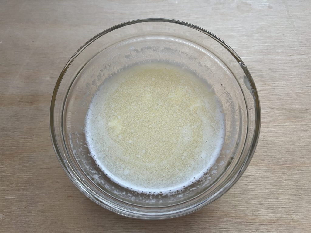 melted butter