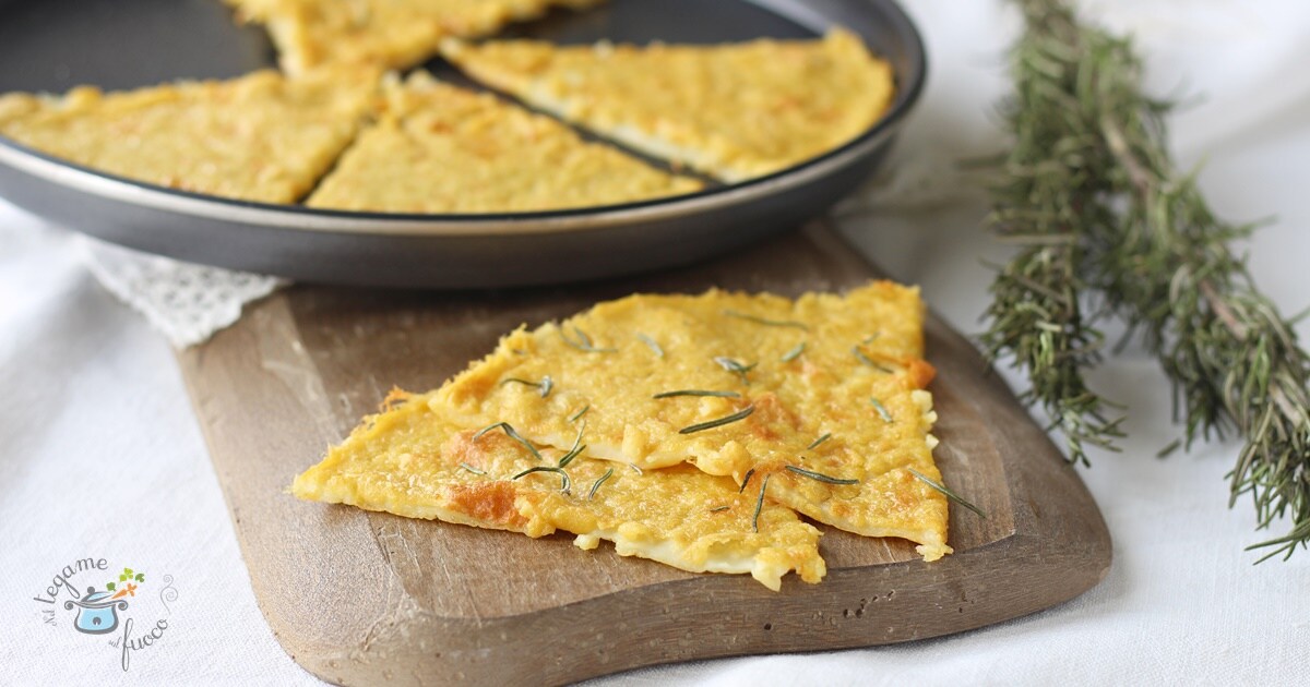 Microwave Chickpea Flatbread