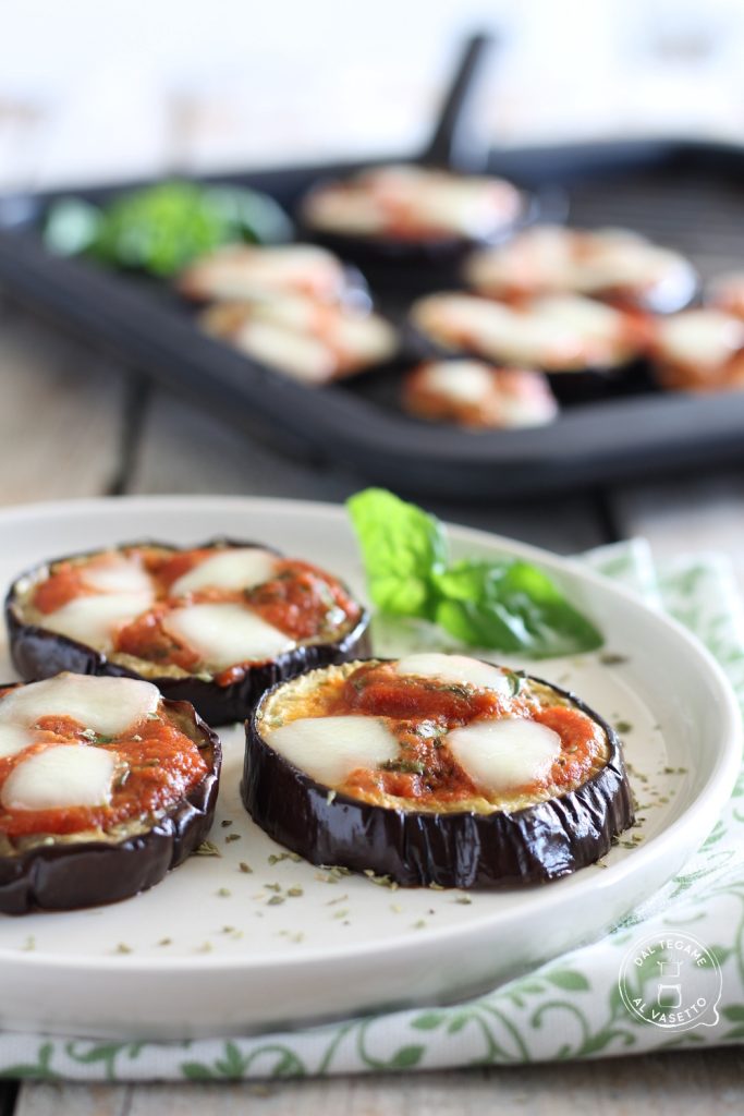 slices eggplant tomato mozzarella
