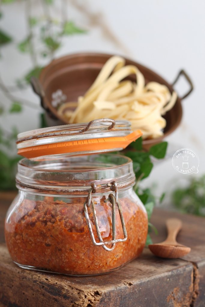 microwave jar cooking Bolognese