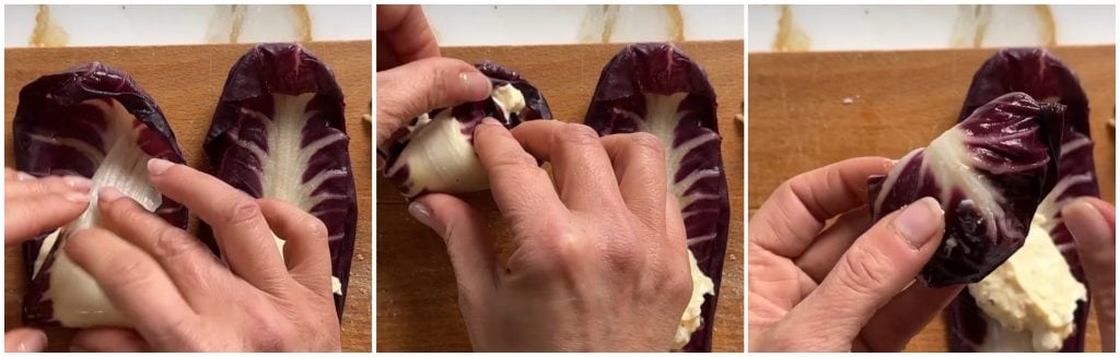 Microwave Radicchio Rolls