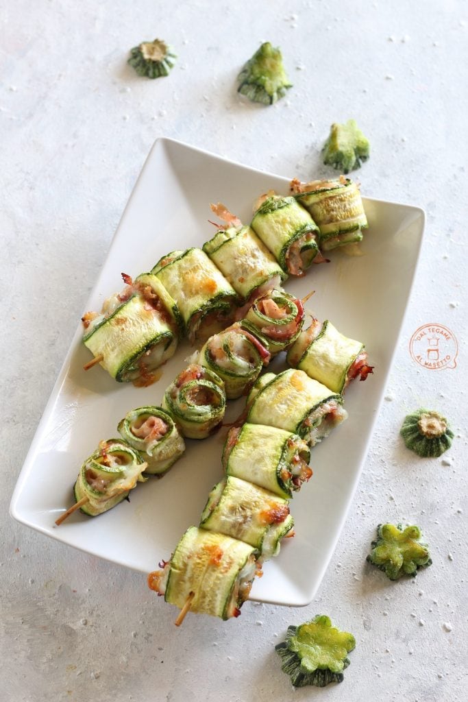 microwave ham cheese zucchini
