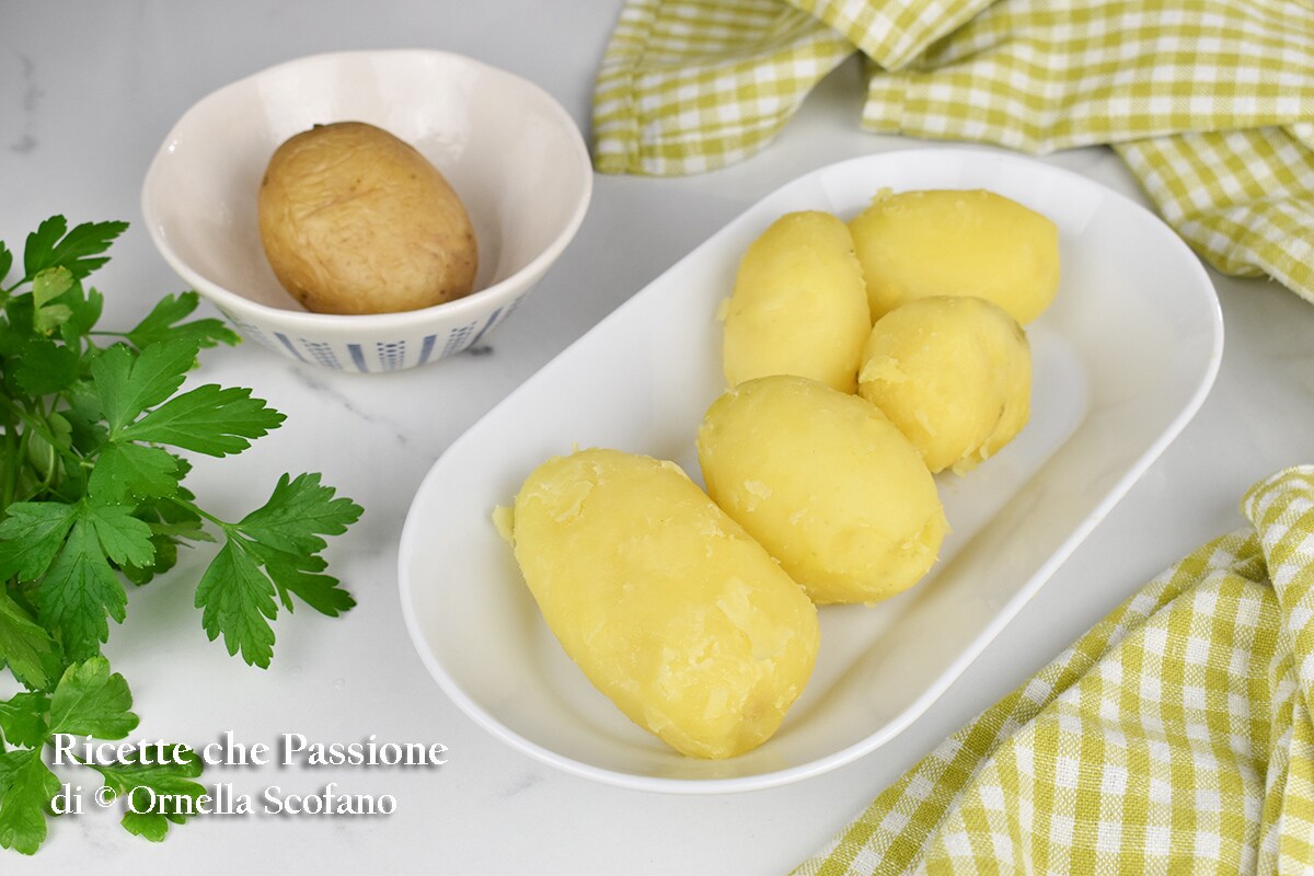 Microwave Cooked Potatoes
